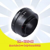 LR-EOSM Mount adapter chuyển ngàm cho lens Leica R sang body Canon EOSM ( LR-Canon EOS M Leica-Canon )