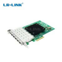 LR-LINK 1006pf-6sfp Bộ chuyển đổi Gigabit Ethernet sáu cổng thẻ Lan 1GB PCI Express X4 sợi Opel Card Mạng Máy chủ Intel i350