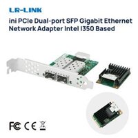 LR-LINK 2203pf-2sfp Dual-Port Mini PCI-Express card mạng Gigabit Ethernet sợi quang Lan Mạng Adapter Intel i350 NIC