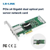 LR-LINK 9702ef-2sfp cổng kép Gigabit Ethernet sợi quang Card mạng PCI-Express Lan Thẻ Intel 82576 e1g42ef tương thích