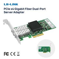 LR-LINK 9712hf-2sfp Dual-Port Gigabit Ethernet sợi quang Lan card mạng 1GB PCI-E Network Adapter Intel I350-F2 tương thích
