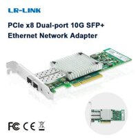 LR-LINK 9802bf-2sfp 10GB Ethernet Card mạng PCIe X8 cổng kép sợi quang máy chủ Adapter Intel 82599 tương thích X520-DA2