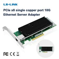 Lrec9801bt 1 đồng cổng 10gbe PCI-Express X8 Nic 10 Gigabit Ethernet Server Adapter Giao diện mạng điều khiển thẻ X540-T1