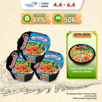 [LS] Combo 3 Omachi Lẩu Tự Sôi Cá Hồi Tomyum 117g