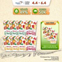 [LS] Combo 8 Mì Omachi lẩu cầm tay hương vị ( 3 tomyum + 3 ngao nấm rong biển + 2 tôm hùm phô mai )