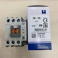 LS Khởi động từ Contactor LS 3P 18A MC-18b 220V Hàng chính hãng