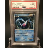 LS Thẻ 2011 Pokemon Call Of Legends Lugia #SL7 Holo PSA 10 1459 d37 27