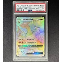 LS Thẻ CHARIZARD GX PSA 10 2017 POKEMON SUN MOON 150 BURNING SHADOWS SECRET FULL ART FA 1459 d37 17