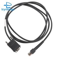 Ls2208 RS232 Cáp nối tiếp CBA-R01-S07PAR Máy quét mã vạch LS2208 6.5 Feet