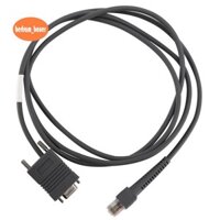 Ls2208 RS232 Cáp nối tiếp CBA-R01-S07PAR Máy quét mã vạch LS2208 6.5 Feet