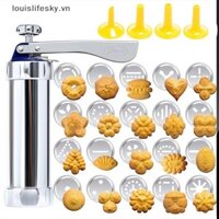 Lsvn Bánh Thép Không Gỉ Kem Trang Trí Súng Bộ Bánh Quy Máy Làm Đầu Phun Khuôn Bánh Ngọt Máy Làm Bánh Nhà Bếp Dụng Cụ Nướng Bánh HOT