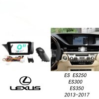 Lt 9 inch android đầu đơn vị 2din vô tuyến khung mặt nạ âm thanh nổi trung tâm bảng điều khiển khung bảng điều khiển cho Lexus ES ES250 ES300 ES350 2013-2017