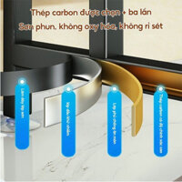 LT Kệ để chén bát Thép Carbon Kệ chén bát 2 Tầng Đa Năng Trên Bồn Rửa Kệ chén có nắp đậy Chống Bụi