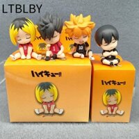 Ltblby 4 Cái / bộ Anime Haikyuu Nhân Vật Hành Động, PVC Bokuto Kotaro Akaashi Box, Iwaizumi Hajime Q Phiên Bản Keiji Oikawa Tooru Đồ Chơi Dễ Thương