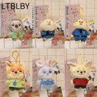 Ltblby Ba Lô Mặt Dây Chuyền, Zootopia Judy Hopps Sang Trọng Đồ Chơi Búp Bê, Dễ Thương Nick Wilde Hoạt Hình Anime Mềm Móc Khóa Trẻ Em Quà Tặng