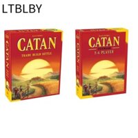Ltblby Catan Board Game, 2-8 Người Vui Catan Mở Rộng Gói, Giấy Sáng Tạo Xếp Hình Đồ Chơi Giải Trí