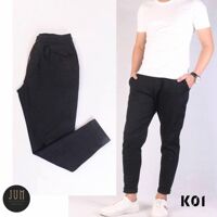 <FREE SHIP> QUẦN KAKI LƯNG CHUN ỐNG CÔN CO GIẢN HÌNH THẬT kkoc - XANH RÊU- SIZE XL