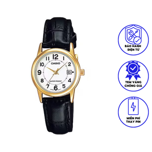 Đồng hồ nữ dây da Casio LTP-V002GL - màu 7B, 9B