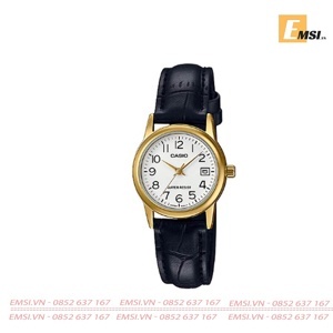 Đồng hồ nữ dây da Casio LTP-V002GL - màu 7B, 9B