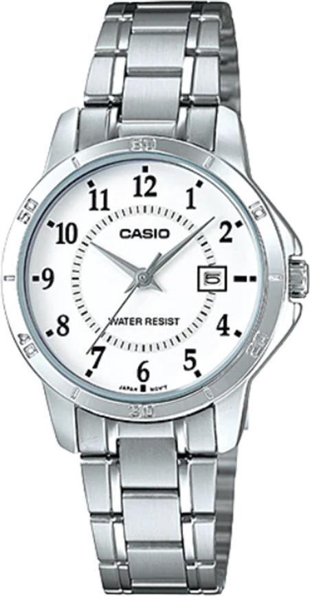 Đồng hồ nữ dây thép không gỉ Casio LTP-V004D - màu 1B, 7B