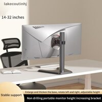 Lu Có Thể Điều Chỉnh 14-21 / 24 / 27 / 32 Inch Máy Tính Để Bàn Màn Hình Giá Đỡ Cánh Tay PC Màn Hình Chân Đế LCD LED TV Chuyển Động Toàn Bộ 370 / 450mm tinhj