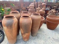 Lu Đất Nung Bụng Thon Cao 80cm