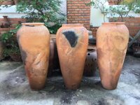 Lu Đất Nung Cao 1m1 Thích Hợp Làm Đài Phun Nước