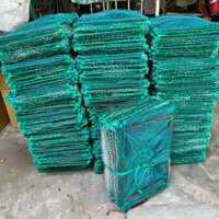 LÚ ĐẶT TÉP, CÁ NHỎ LỖ 1.8P, DÀI 10m NẶNG 3.7kg CÓ 31 KHUNG CAO 25x40cm, SỢI CHỈ NONG TRẮNG  CÓ 24 HOM.