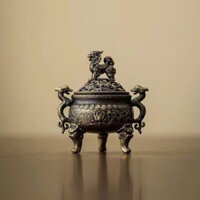 Lư Đỉnh Lân Mini – Lư Hương Xông Trầm Tinh Xảo