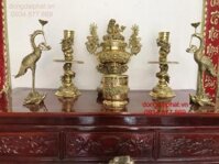 Lư đồng đại phát 4D Cao Cấp Giá tốt