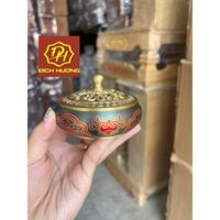 Lư đốt trầm đồng nguyên chất