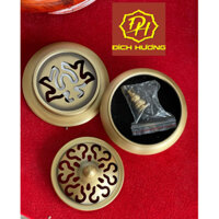 Lư Đốt Trầm Đồng Nguyên Chất, Lư Xông Trầm Cổ - Trừ Tà Khí, Hút Vượng Khí