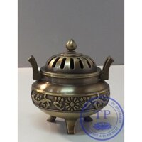 Lư đốt trầm - hợp kim giả đồng KH18555- Đồ thờ Tịnh Phương