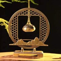 Lư hương cổ điển, Lư treo sông núi lộng lẫy, lư hương gia dụng, đồ trang trí Lư hương trong nhà, đĩa mây tốt lành, phòng ngủ cổ QFD2 kiểu Trung Quốc