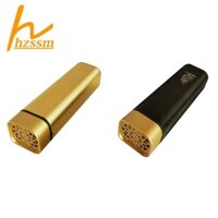 Lư hương đốt trầm hương chạy điện mạ vàng có cổng USB