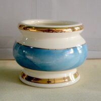 Lư hương thờ cúng bàn thờ gốm sứ xanh