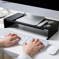 Lu Kim Loại Làm Mát Màn Hình Máy Tính Chân Đế Nâng PC Màn Hình Để Bàn Phím Máy In Lưu Trữ Sắp Xếp Cho Văn Phòng tinhj