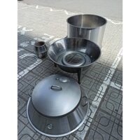 Lu nướng gà vịt dùng than 80, 90 có cửa sổ kính tại Bình Dương