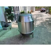 Lu Nướng Gà Vịt Inox 304 Phi 80cm Than Tại Long An
