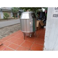 Lu Nướng Gà Vịt Inox 80 dùng Than, Gas Có Ô Kính Sencomart