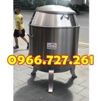 Lu quay gà vịt chân cong, lò quay gà vịt giá rẻ inox