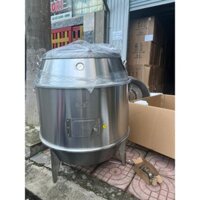 Lu quay gà vịt inox phi 90 cm