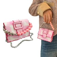 Lu Sang Trọng Túi Nữ Dây Xích Mini Túi Đeo Vai Son Môi Túi Sang Trọng Thiết Thực Túi Học Sinh Đại Học Túi Dành Cho Nữ