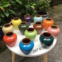 Lu sứ uống bia, uống sinh tố gốm sứ Bát Tràng