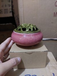 Lư sứ xông trầm men rạn - mẫu mã đa dạng