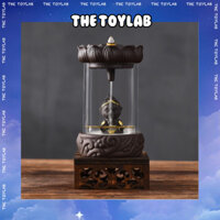 Lư trầm hương thác khói chảy ngược Bồ Tát Quan Âm, Tôn Ngộ Không tĩnh tâm - Tặng 10 nụ trầm