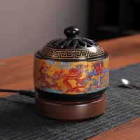 Lư xông trầm bằng điện ,dùng cho bột trầm,vụn trầm,rác trầm...