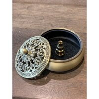 Lư xông trầm bằng đồng lư đốt trầm cao cấp 7,5cm