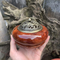 Lư xông trầm bằng gỗ hương