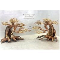 Lũa Bonsai  Cho Hồ Thủy Sinh Cao 25 Dài 35 cm